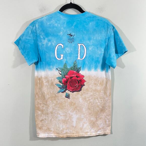 Grateful Dead Desert Skull Tie Dyed Short Sleeve Graphics Tee Size S - Picture 2 of 7